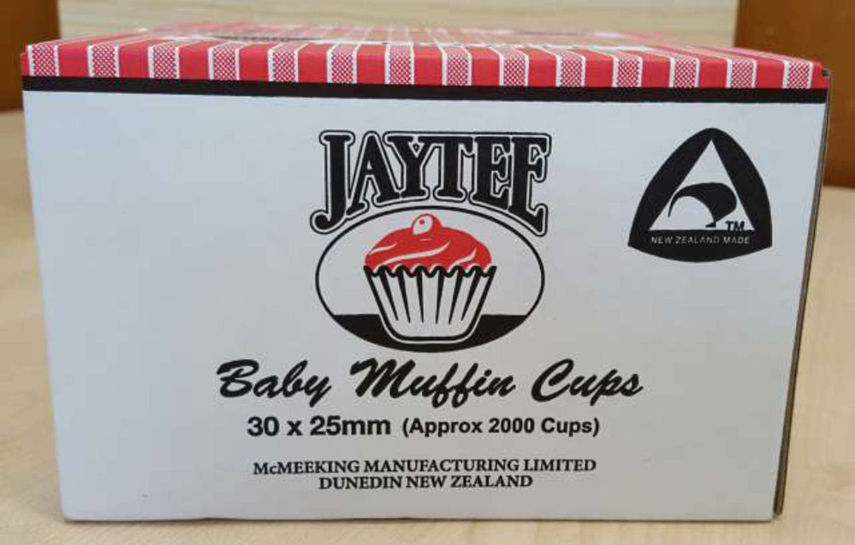 Mini Muffin Papers, 30mm base x 25mm height (Box of 2000) - Cafe Supply