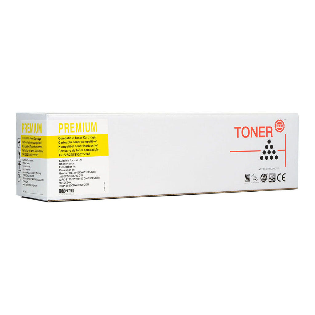 Icon Compatible Brother TN255 Yellow Toner Cartridge - Cafe Supply