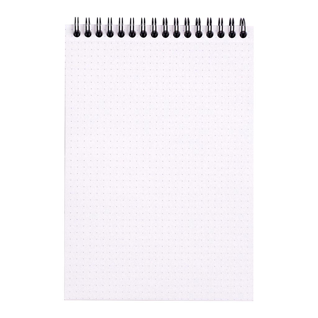 Rhodia Classic Notepad Spiral A5 Dotted Black - Cafe Supply