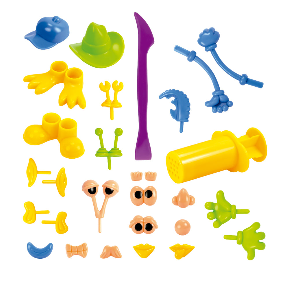 Milan Soft Dough Funny Faces Play Kit - Cafe Supply