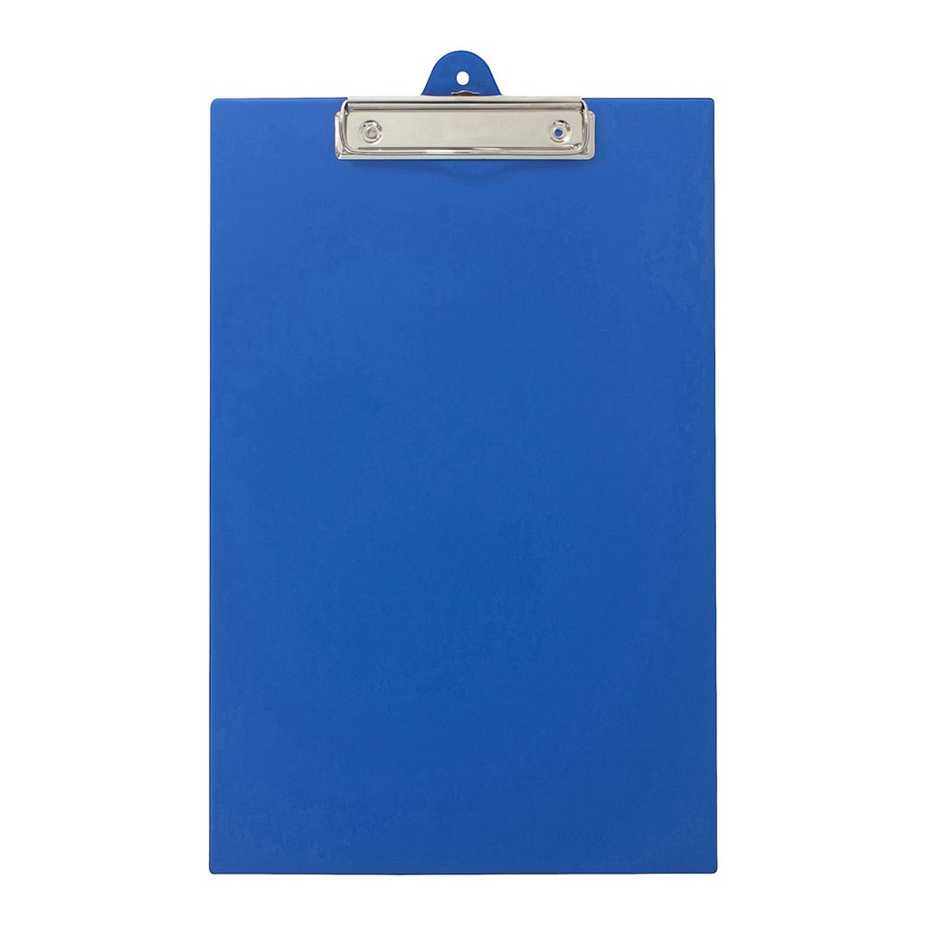 OSC Clipboard PVC Single FC Blue - Cafe Supply