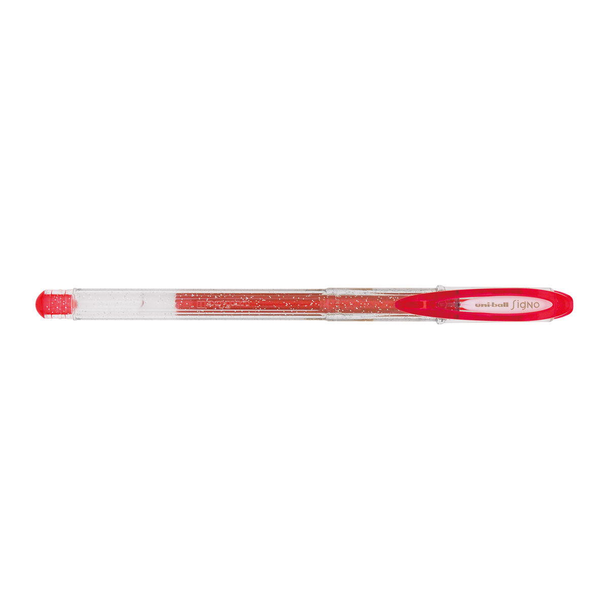 Uni-Ball Signo Sparkling 0.7mm Capped Red UM-125 - Cafe Supply