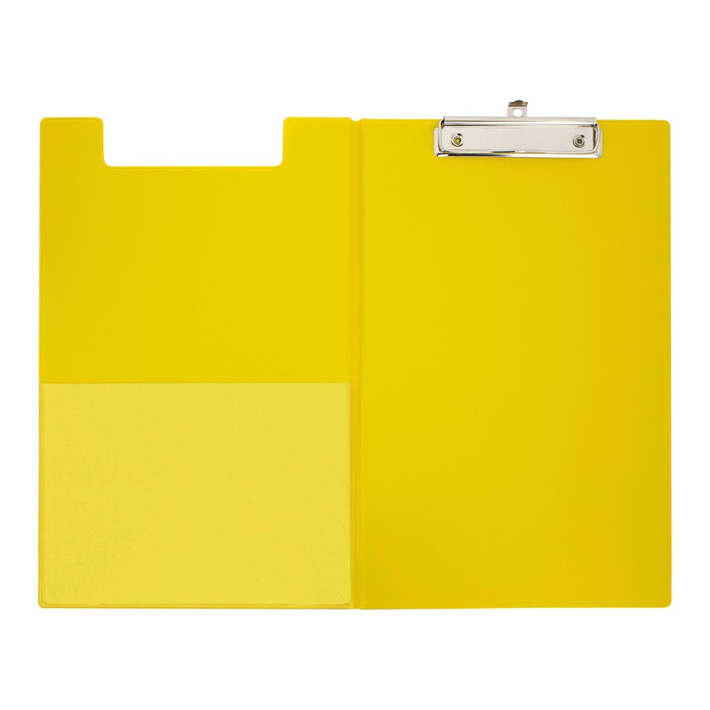 OSC Clipboard PVC Double FC Yellow - Cafe Supply