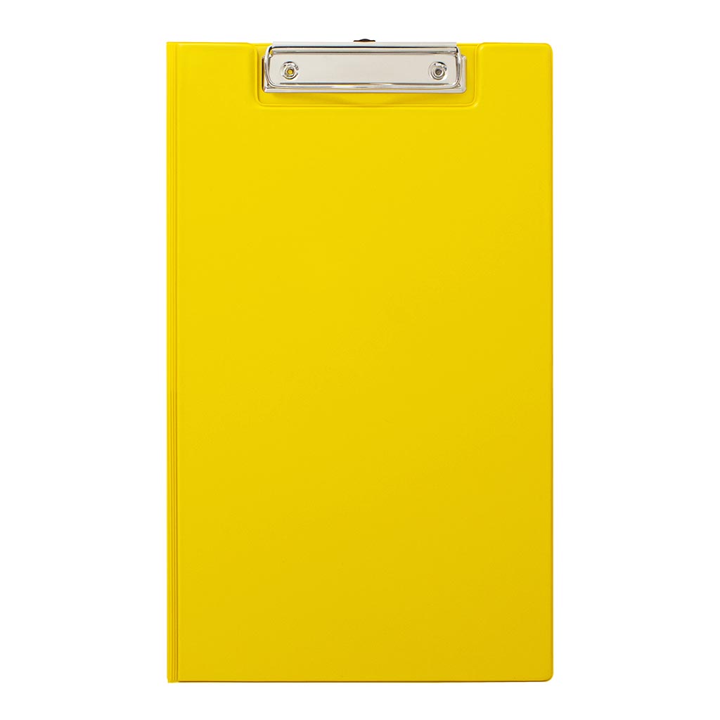 OSC Clipboard PVC Double FC Yellow - Cafe Supply