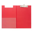 OSC Clipboard PVC Double FC Red - Cafe Supply