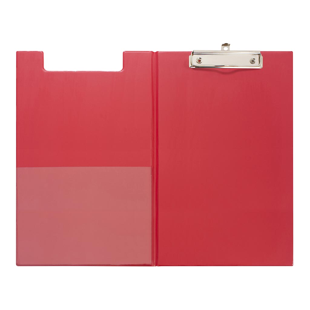 OSC Clipboard PVC Double FC Red - Cafe Supply