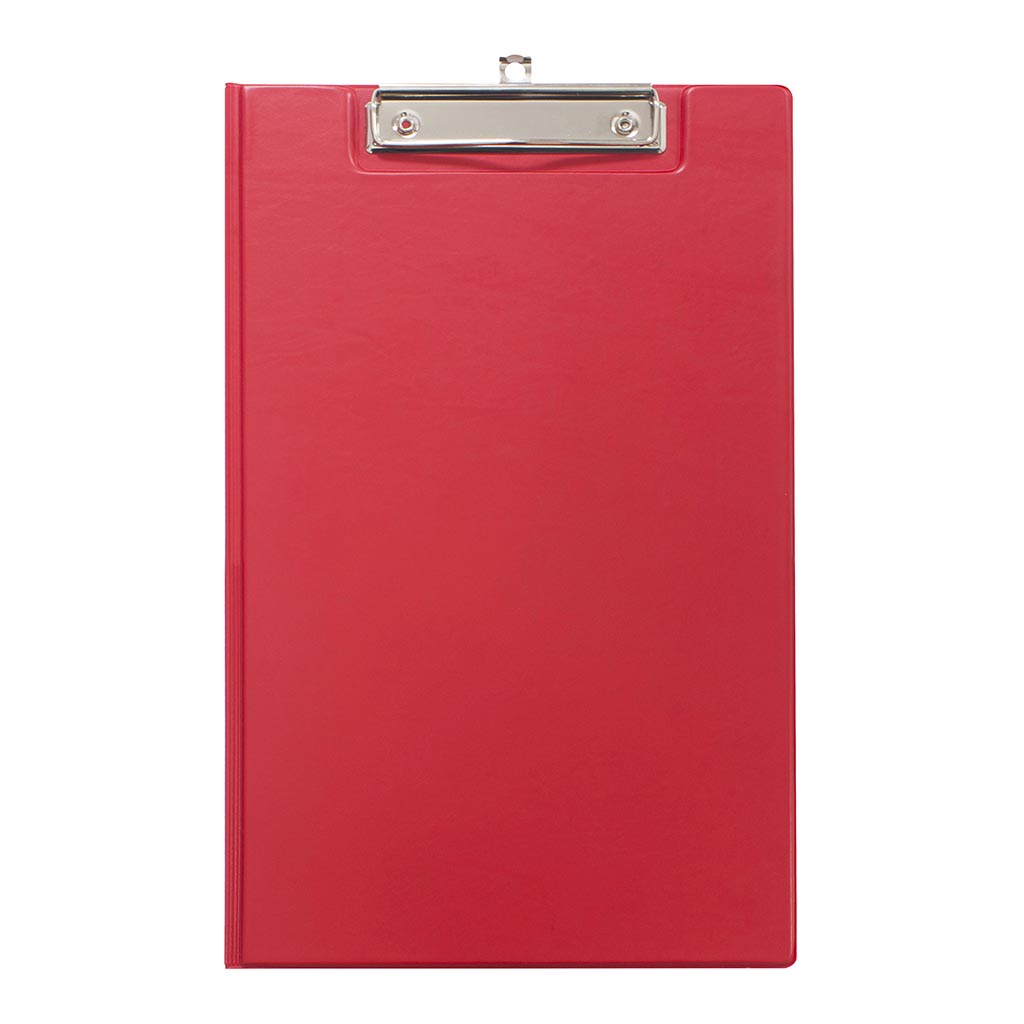 OSC Clipboard PVC Double FC Red - Cafe Supply