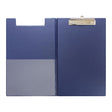 OSC Clipboard PVC Double FC Navy - Cafe Supply