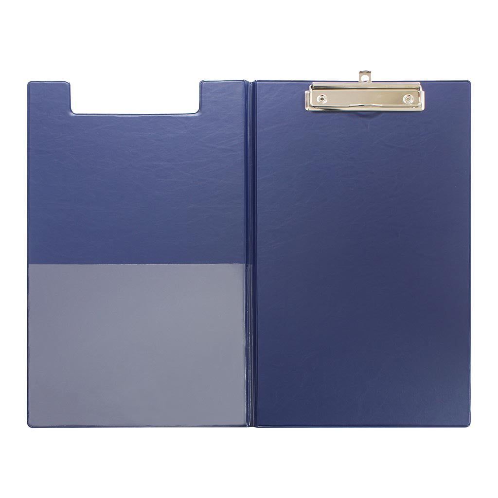OSC Clipboard PVC Double FC Navy - Cafe Supply