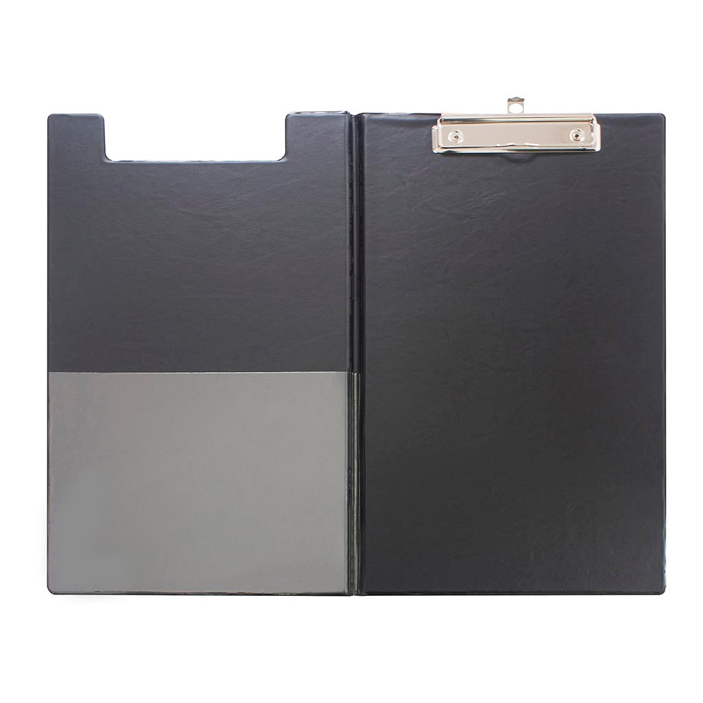 OSC Clipboard PVC Double FC Black - Cafe Supply