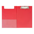 OSC Clipboard PVC Double A5 Red - Cafe Supply