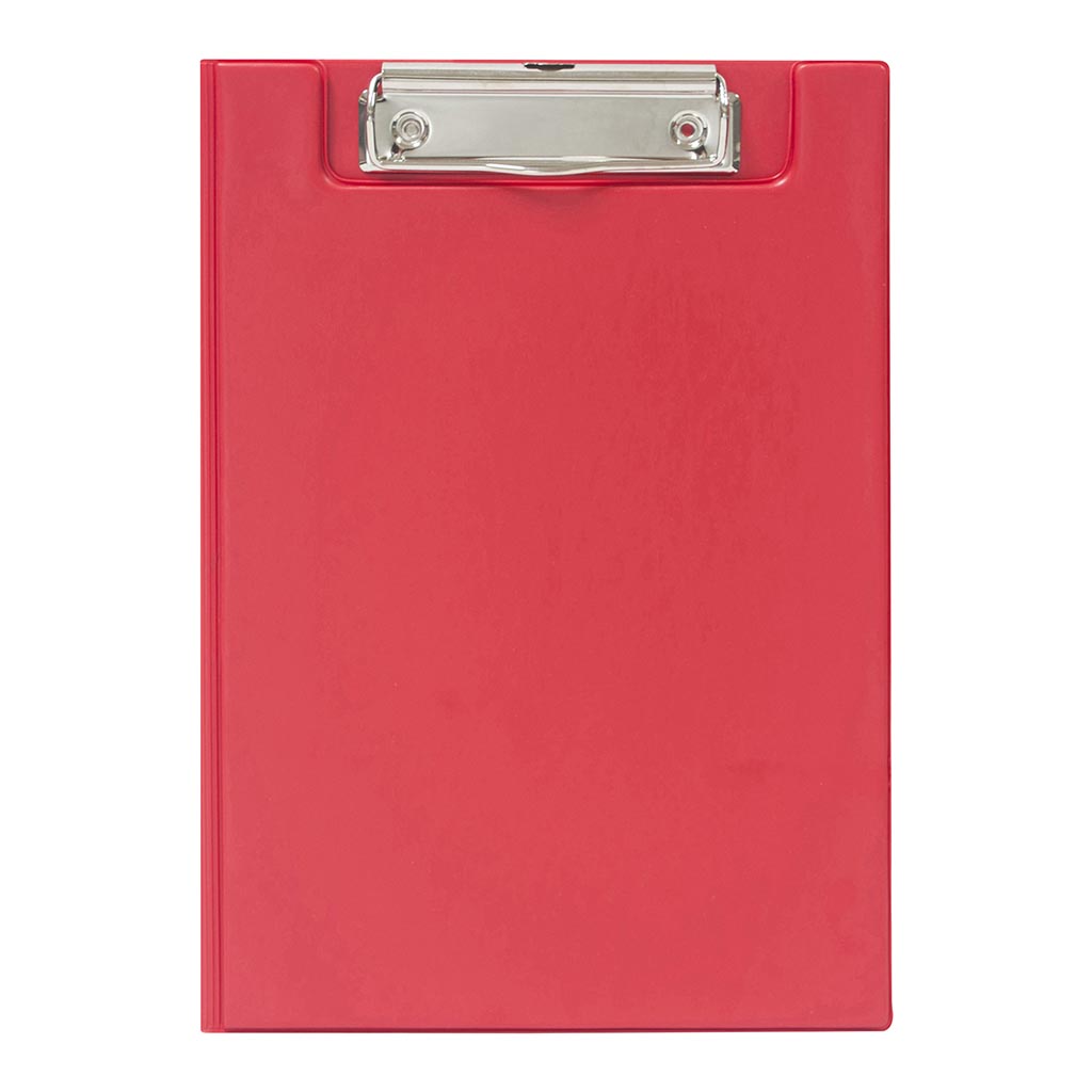 OSC Clipboard PVC Double A5 Red - Cafe Supply
