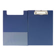 OSC Clipboard PVC Double A5 Navy - Cafe Supply