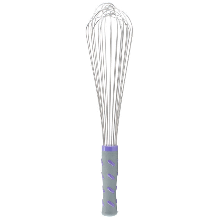 14-inch stainless steel piano whip with nylon handle - Cafe Supply