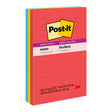 Post-it Super Sticky Lined Notes 660-3SSAN 101x152mm Primaries (Marrakesh), Pack of 3 - Cafe Supply