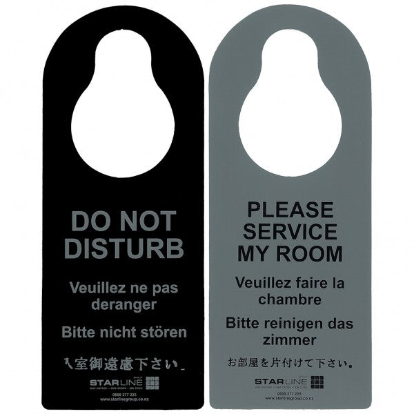 Do Not Disturb w Please Service -Outdoor - Cafe Supply