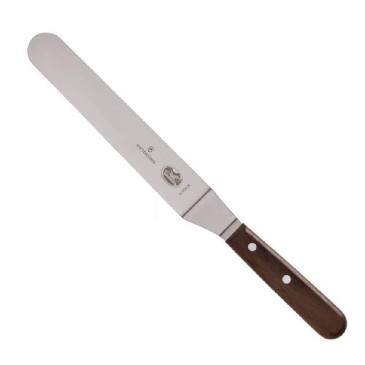 Bent Pallette Knife, 20cm (Rosewood Handle) - Cafe Supply
