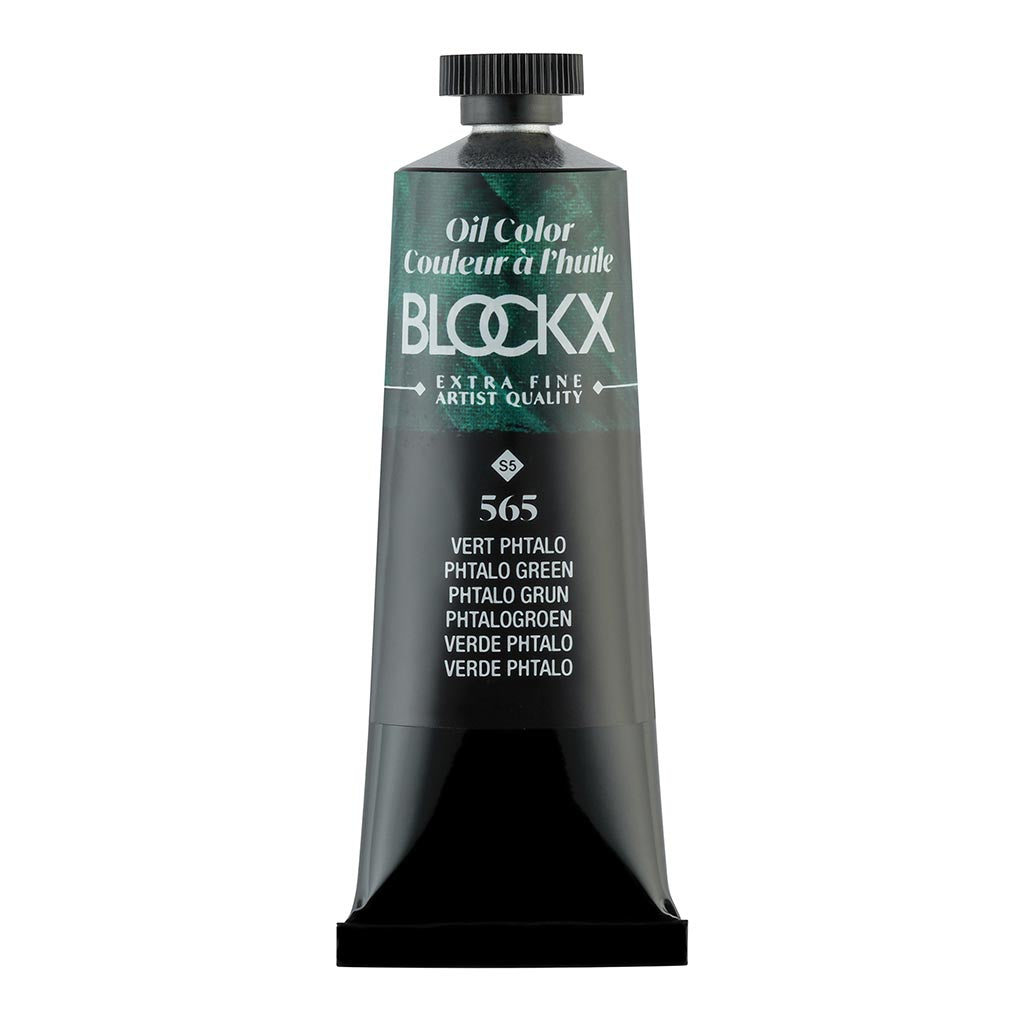 BLOCKX Oil Tube 35ml S5 565 Phtalo Green - Cafe Supply