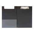 OSC Clipboard PVC Double A5 Black - Cafe Supply