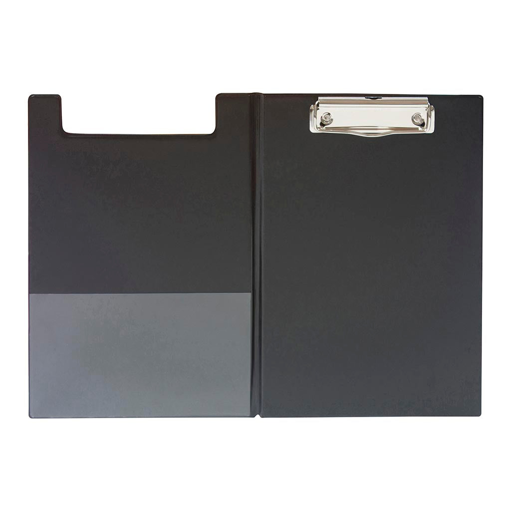 OSC Clipboard PVC Double A5 Black - Cafe Supply