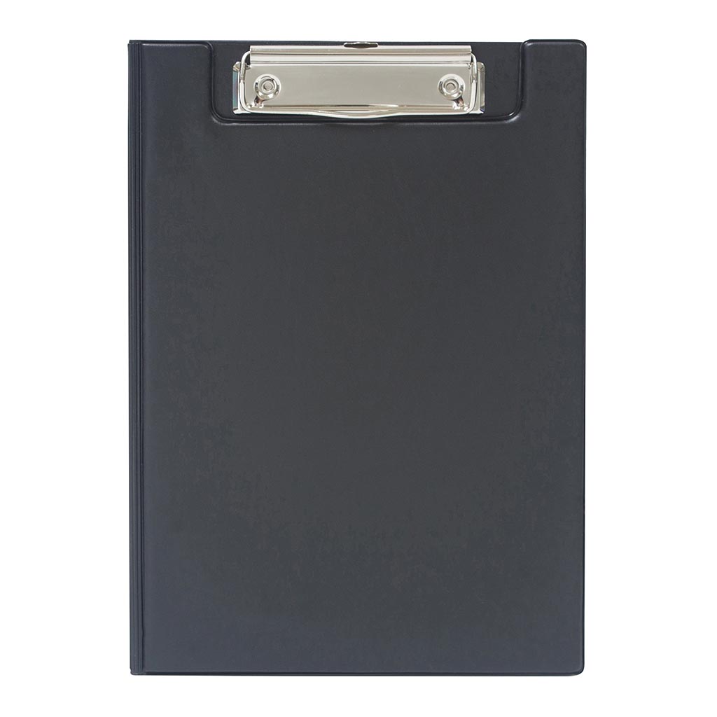 OSC Clipboard PVC Double A5 Black - Cafe Supply