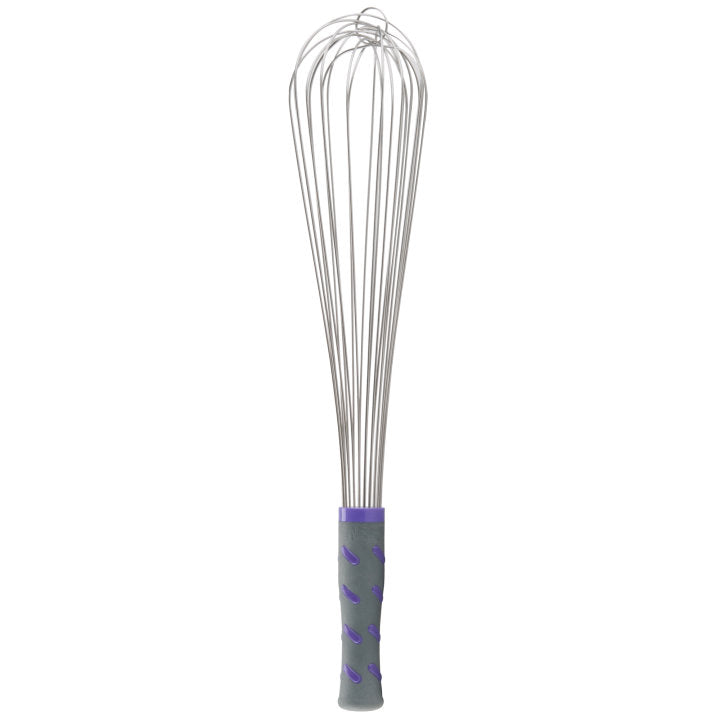 16-inch stainless steel piano whip with nylon handle - Cafe Supply