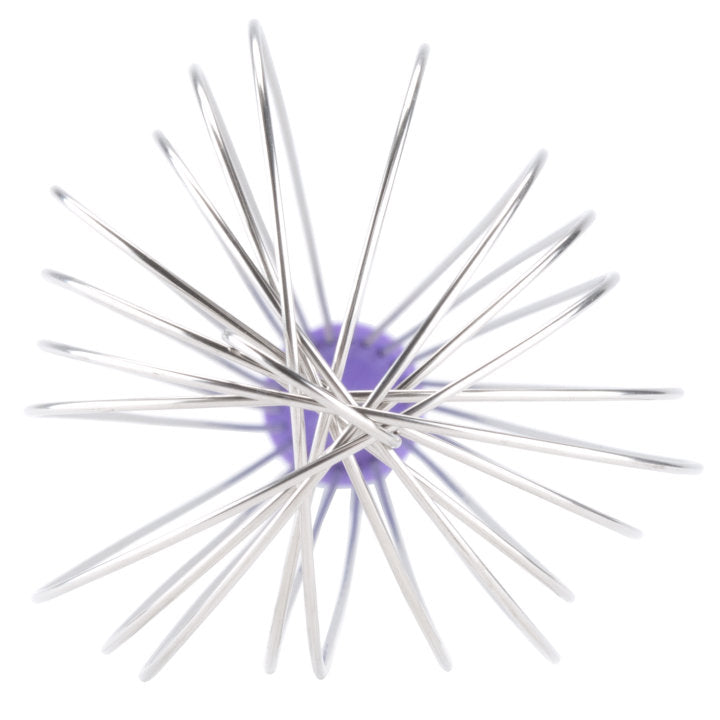 16-inch stainless steel piano whip with nylon handle - Cafe Supply