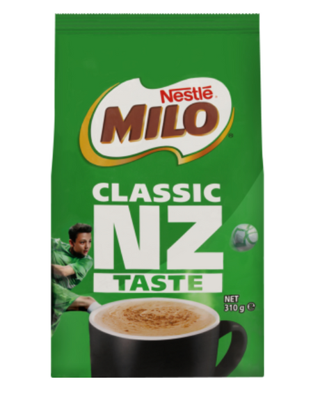 Nestle Milo Chocolate Malt Powder Hot or Cold Drink Bag 310g - Cafe Supply