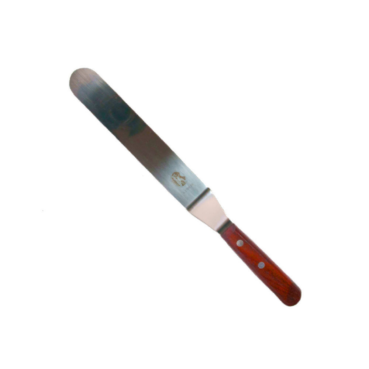 Bent Pallette Knife, 23cm (Rosewood Handle) - Cafe Supply