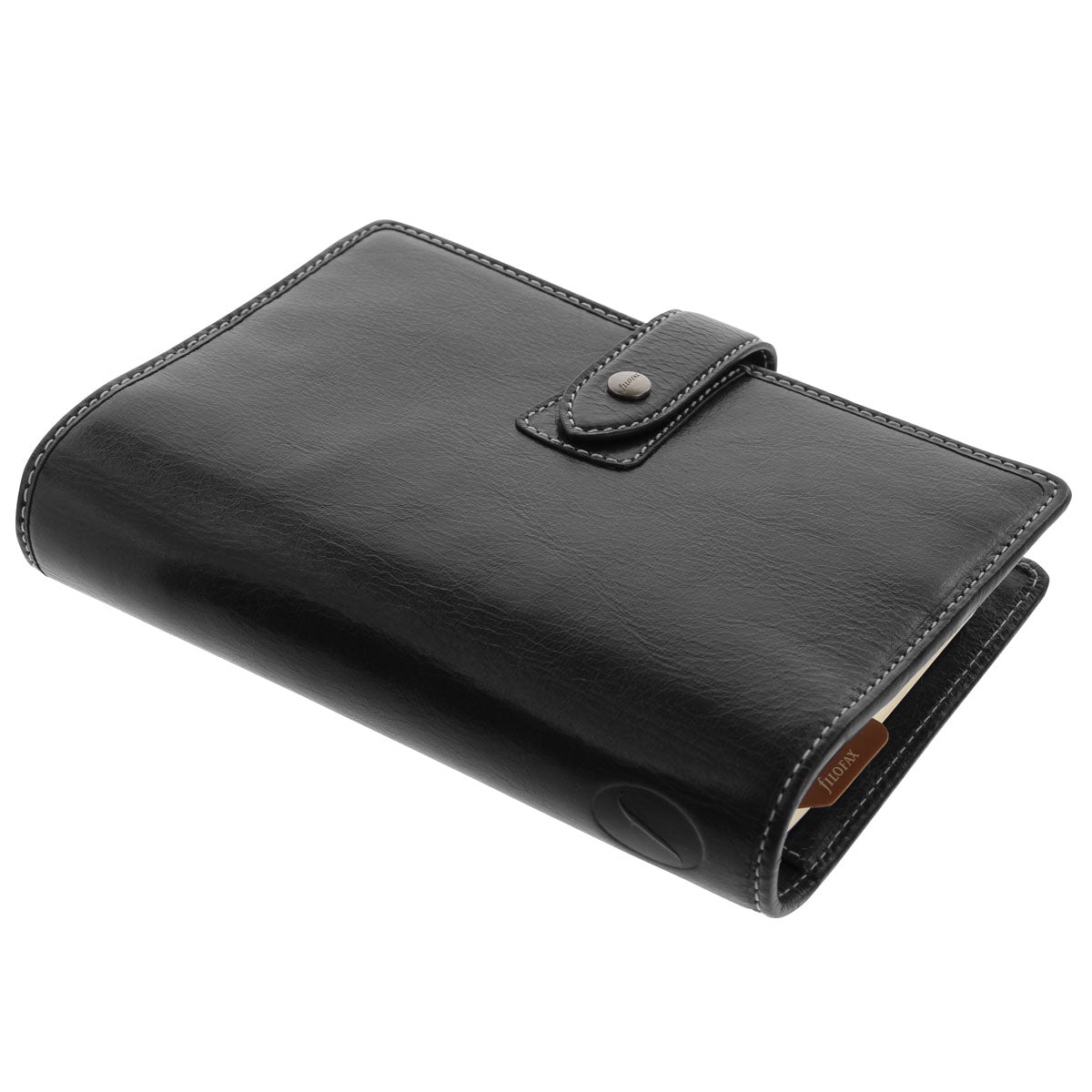 Filofax Organiser Malden Personal Leather Black - Cafe Supply