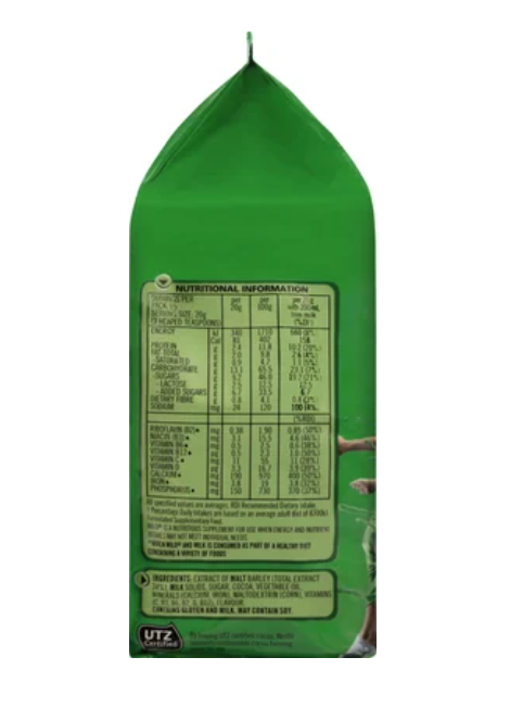 Nestle Milo Chocolate Malt Powder Hot or Cold Drink Bag 310g - Cafe Supply