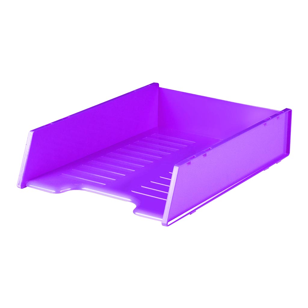 Italplast Letter Tray A4 Grape - Cafe Supply