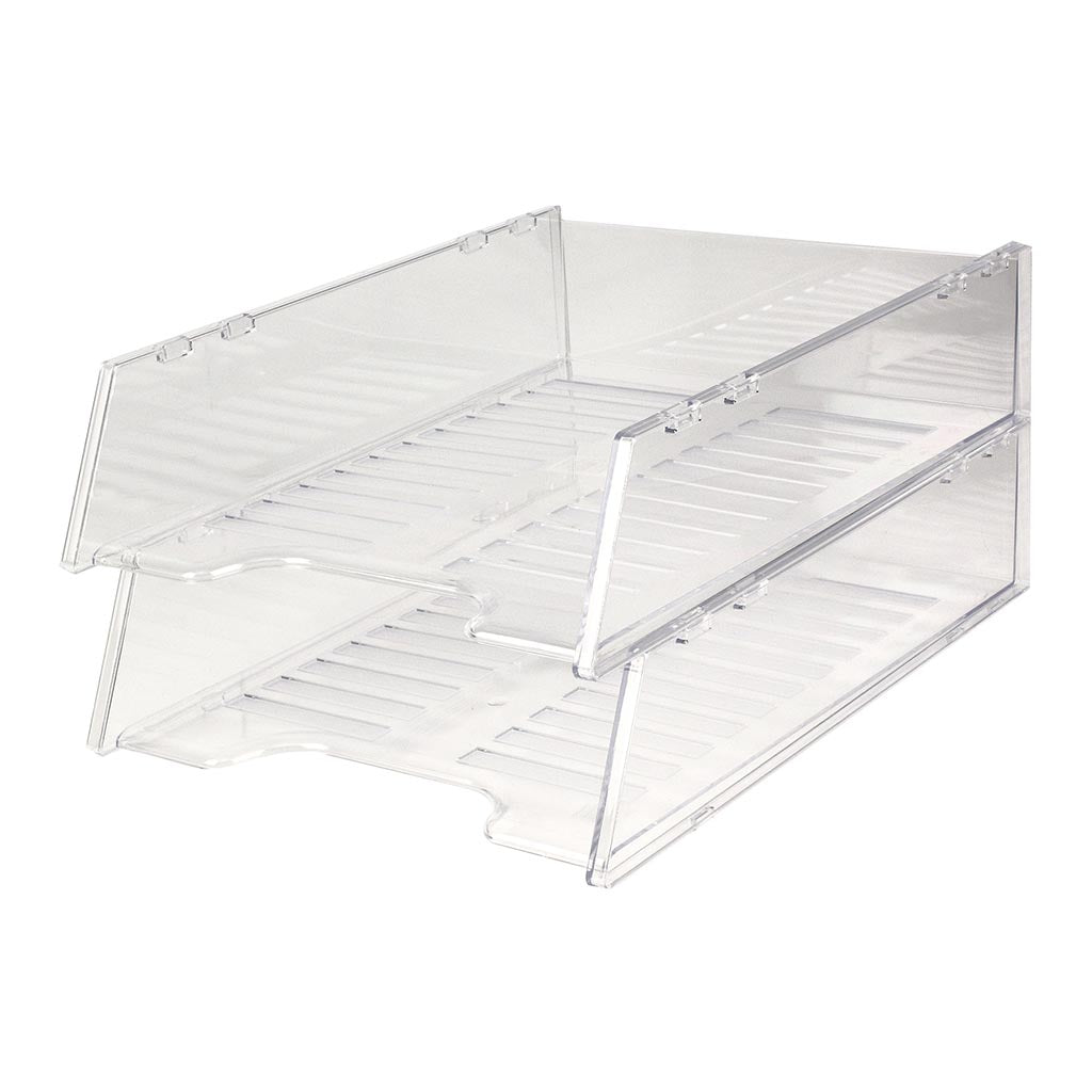 Italplast Letter Tray A4 Clear - Cafe Supply