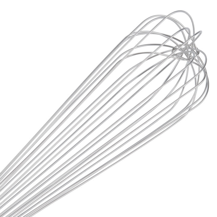 18-inch stainless steel piano whip with nylon handle - Cafe Supply