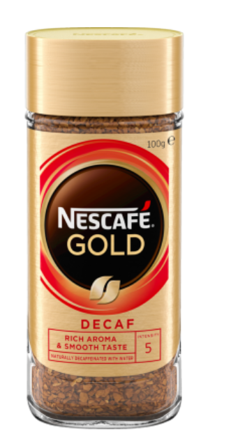 Nescafe Gold Decaf Intense Instant Coffee 100g - Cafe Supply