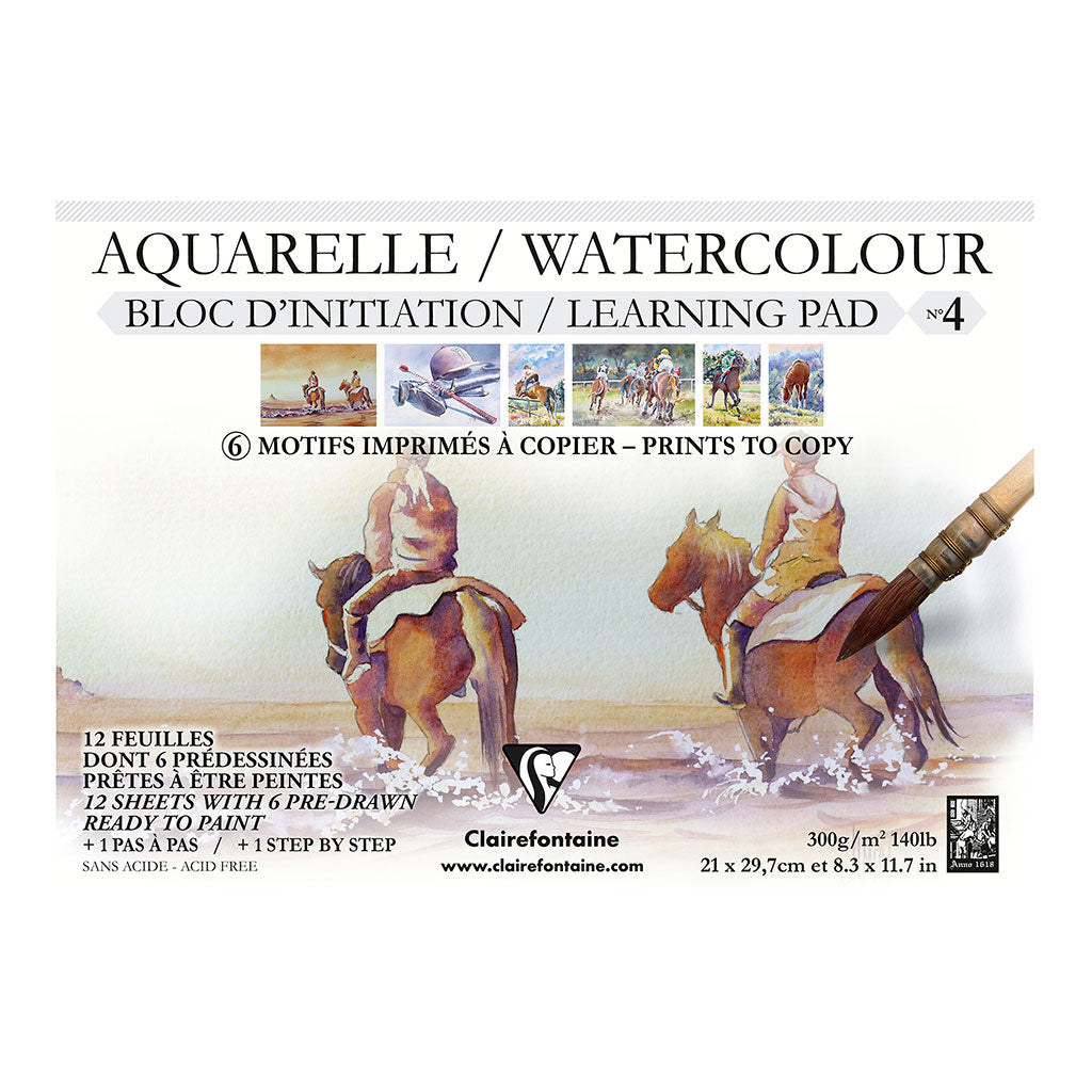 Etival Pad Horses A4 300g 12sh - Cafe Supply