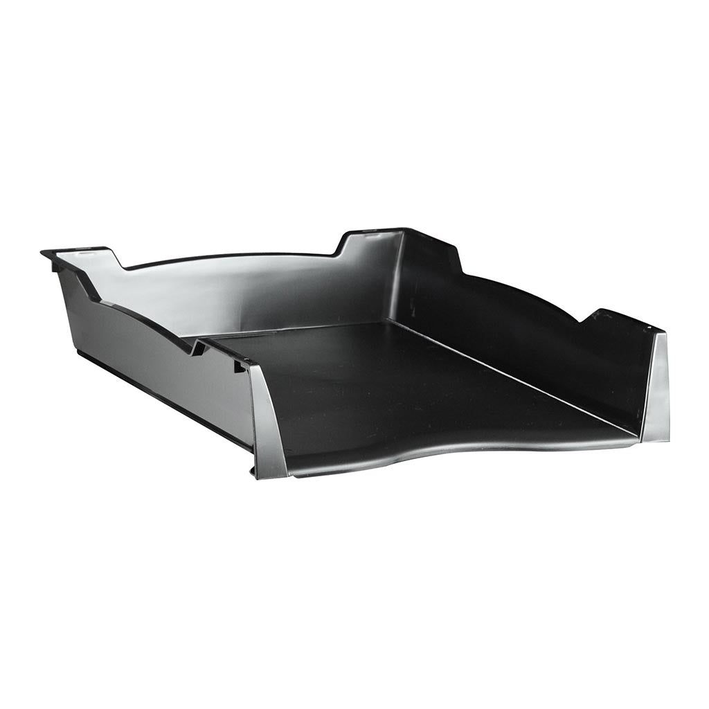 Italplast greenR Letter Tray A4 Black - Cafe Supply