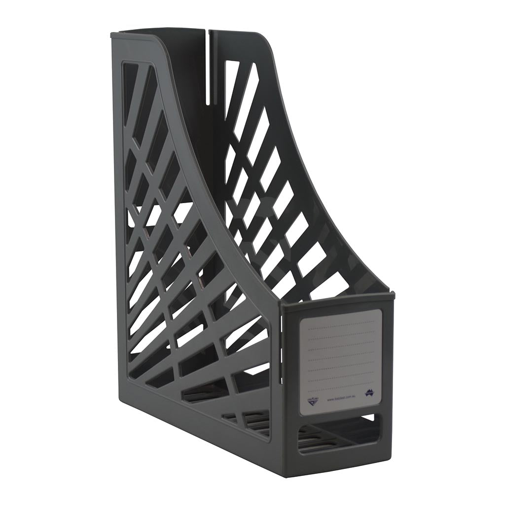 Italplast Magazine File Space Grey - Cafe Supply