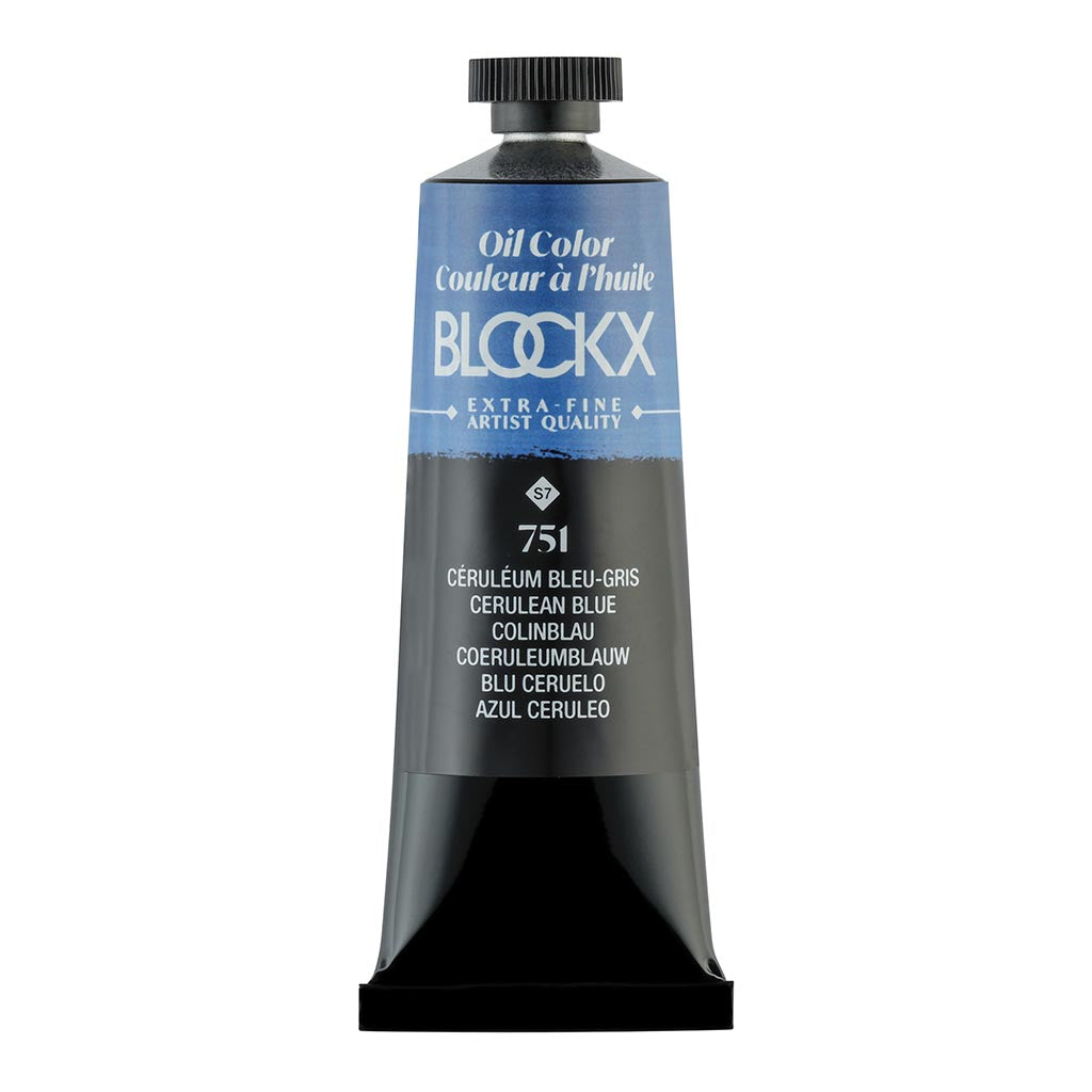 BLOCKX Oil Tube 35ml S7 751 Cerulean Blue - Cafe Supply