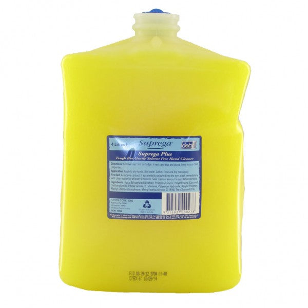 Suprega Plus Handcleaner 4L Cartridge - Cafe Supply