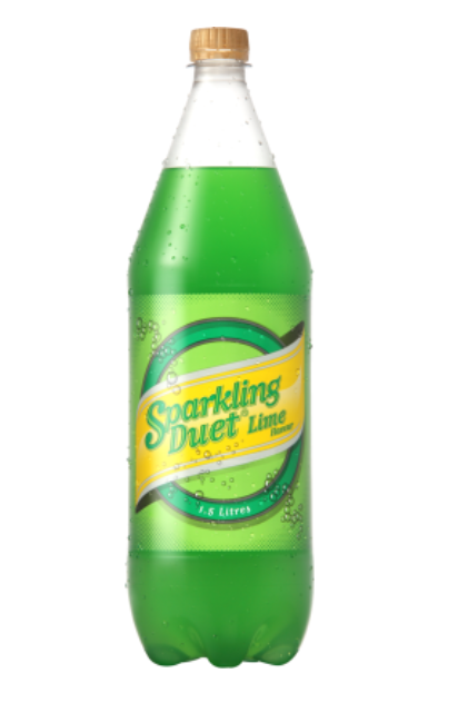 Schweppes Sparkling Duet Lime 1.5l - Cafe Supply