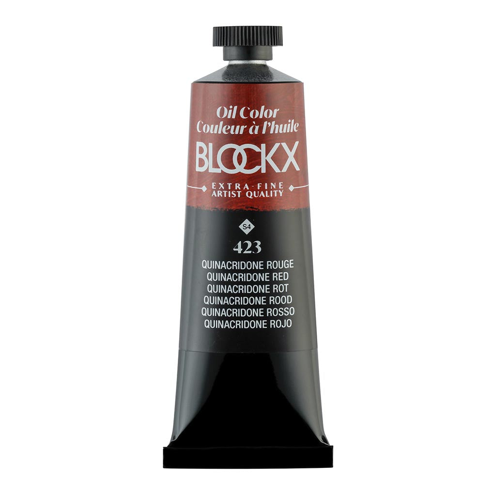 BLOCKX Oil Tube 35ml S4 423 Quinacridone Red - Cafe Supply