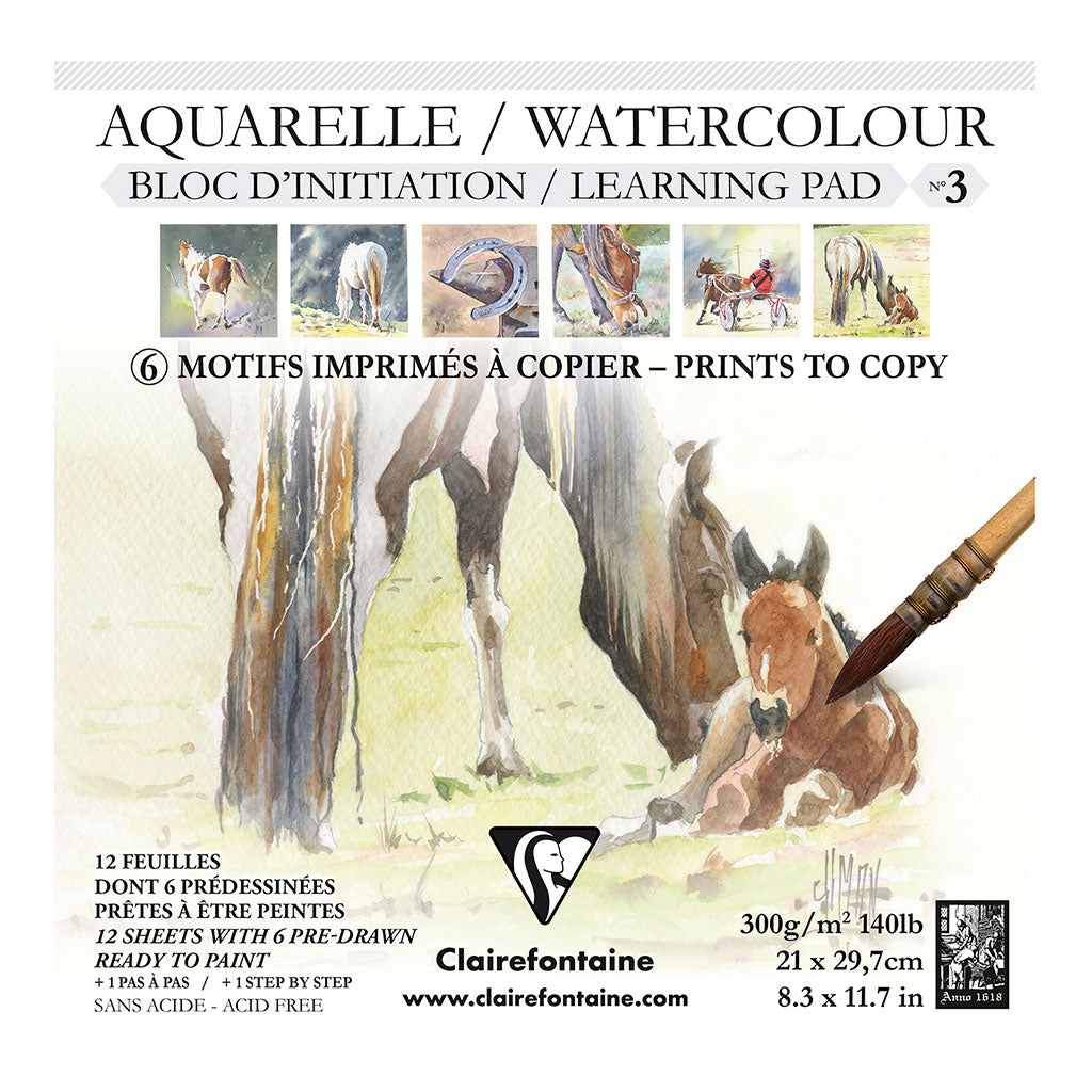 Etival Pad Horses 21x21cm 300g 12sh - Cafe Supply
