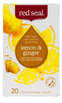 Red Seal Lemon & Ginger Tea Bags 20pk - Cafe Supply