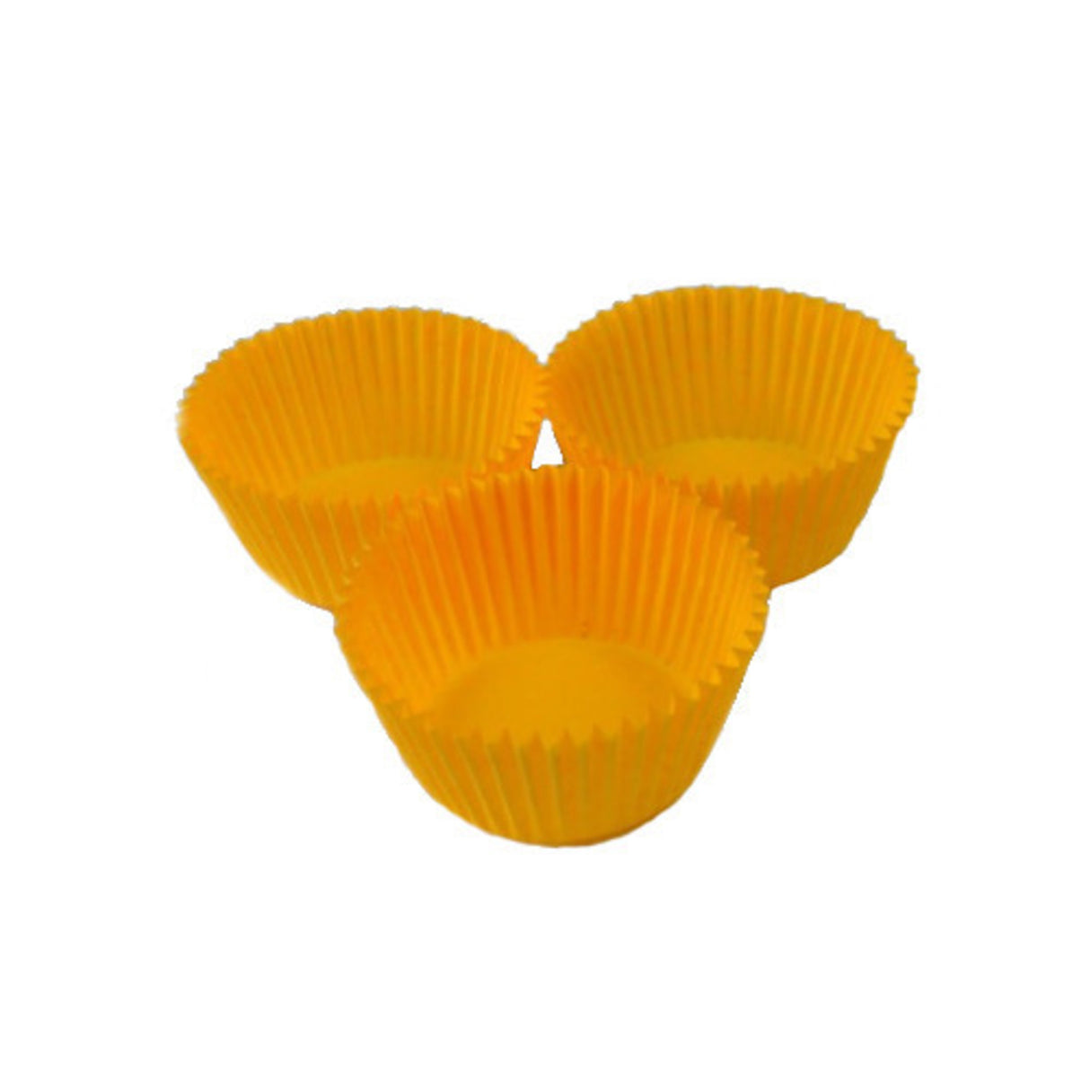 Standard Paper Cases Yellow 55x32.5mm (500) - Cafe Supply