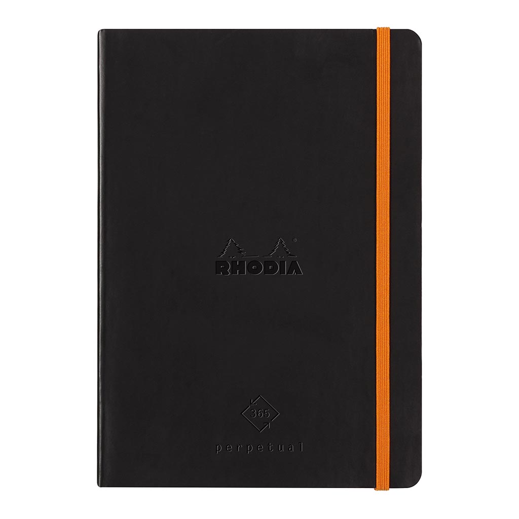 Rhodia Perpetual Diary A5 Black - Cafe Supply