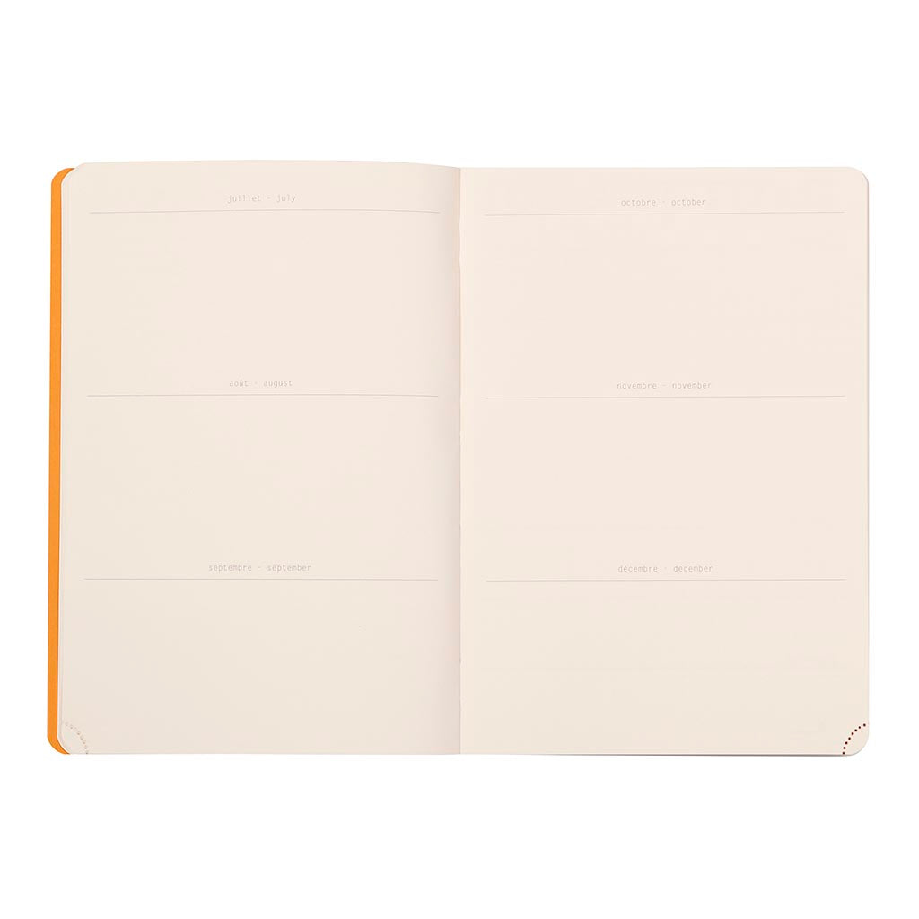 Rhodia Perpetual Diary A5 Black - Cafe Supply