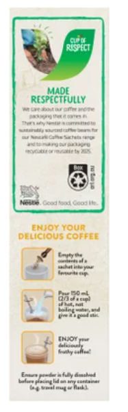 Nescafe Caramel Latte Coffee Sachets 10pk - Cafe Supply