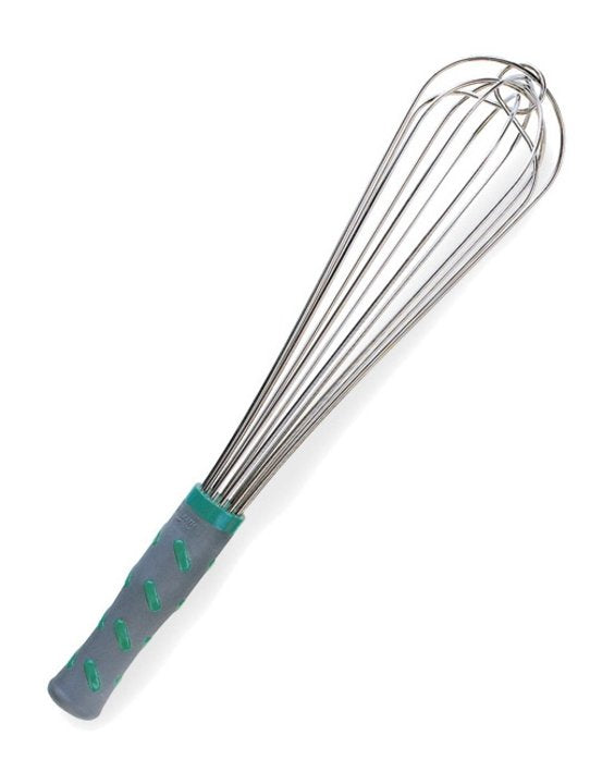 14-inch stainless steel French whip with nylon handle - Cafe Supply