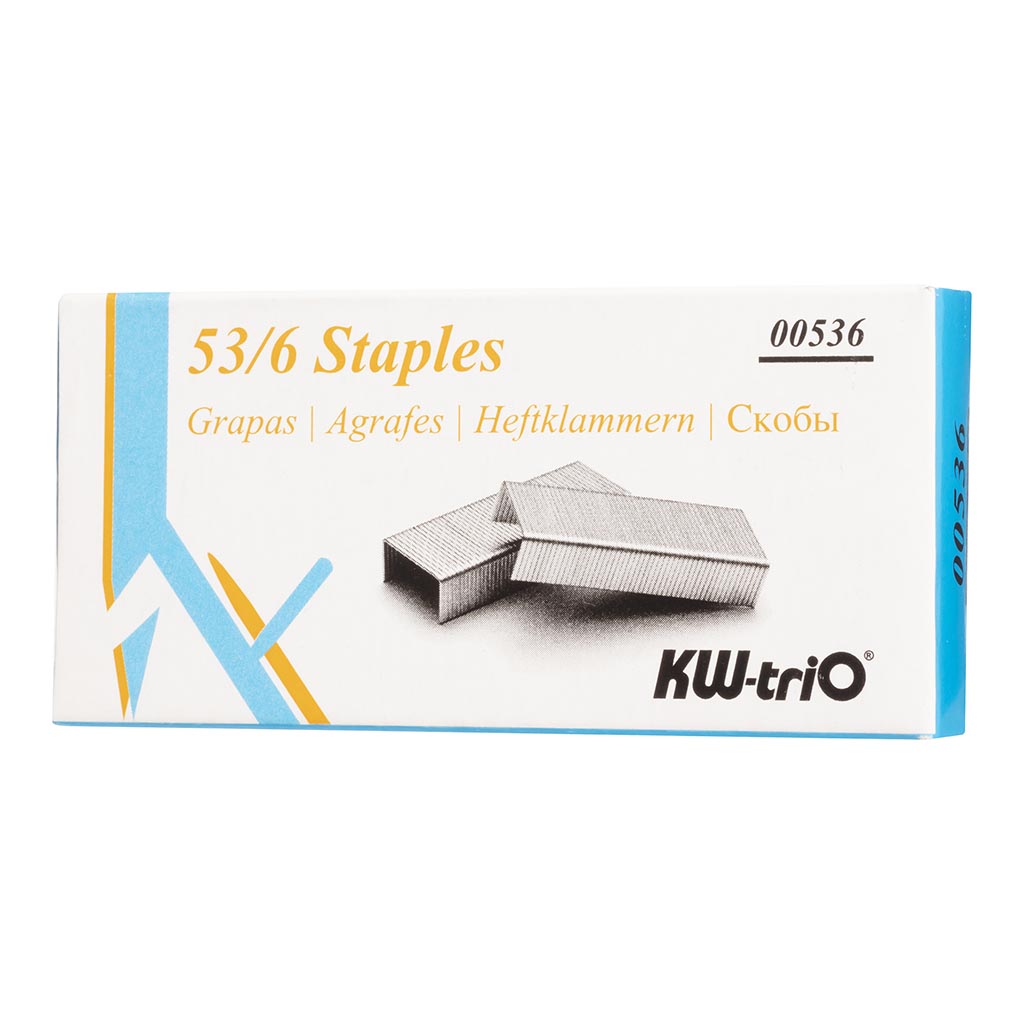 KW-triO Staples 53/6, Pack of 1200 - Cafe Supply